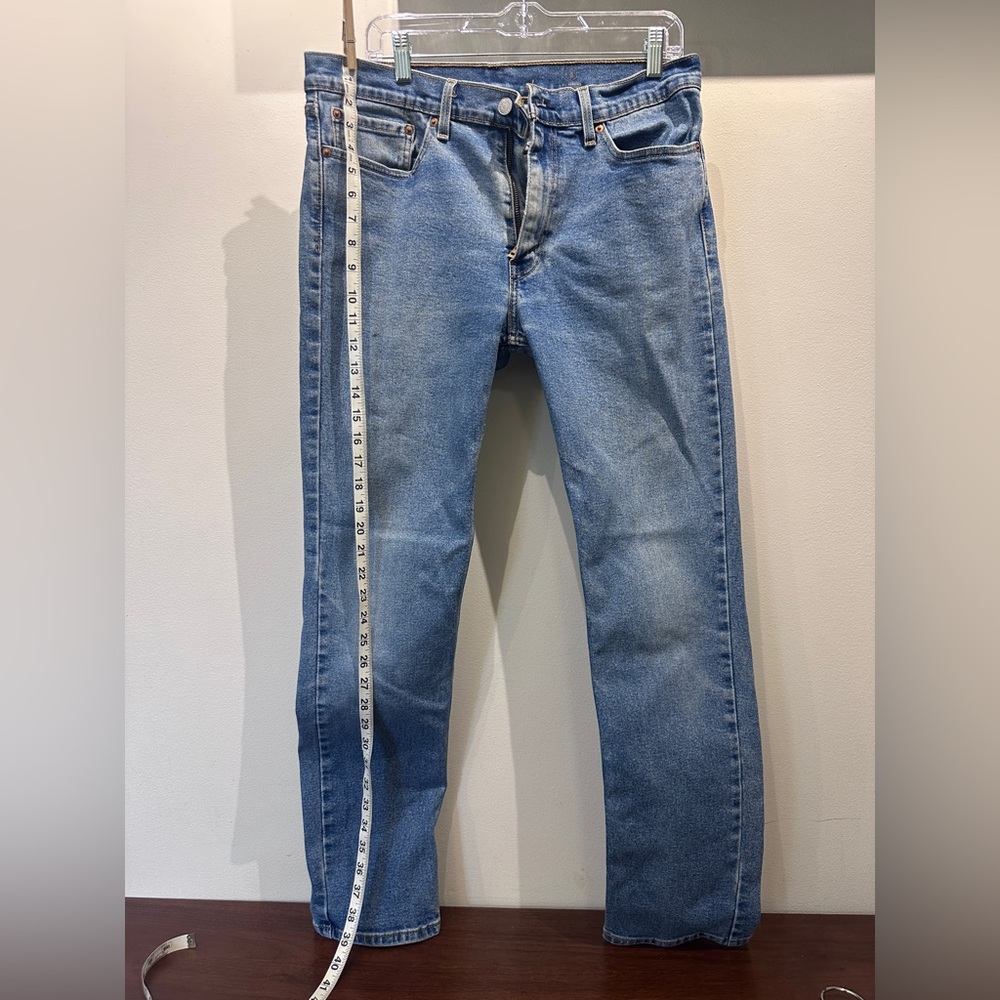 Levi’s 34 waist Straight-Leg Men's Denim Jeans in Light Blue